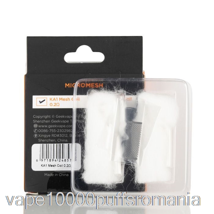 Vape Romania Geek Vape Zeus X Bobine Micromesh Sheet (2 Foi) 0.2ohm Ka Bobine Micromesh